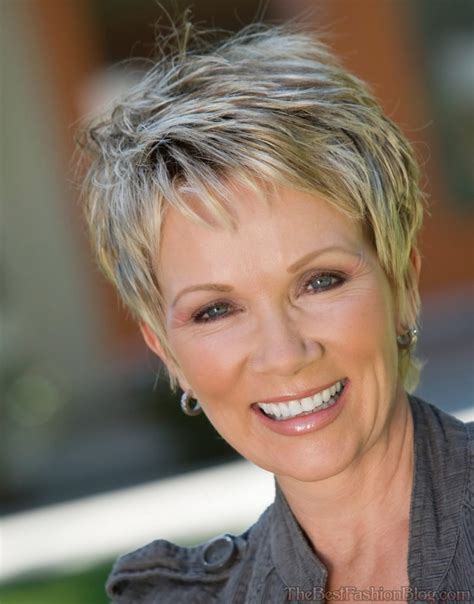 Also it looks like growing out a short pixie, anyway, this hairstyle will give you 2. 15 Best Hairstyles For Women Over 50 With Fine Hair - Haircuts & Hairstyles 2020