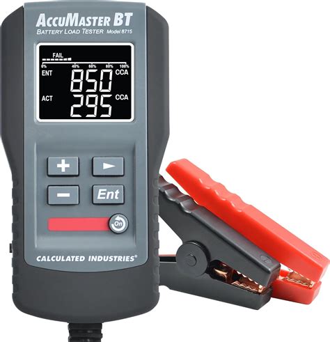 Calculated Industries 8715 Accumaster Bt Digital Battery Load Tester