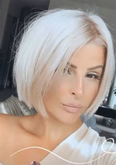 short platinum blonde hair grey blonde hair edgy short hair short hair cuts bob haircut for