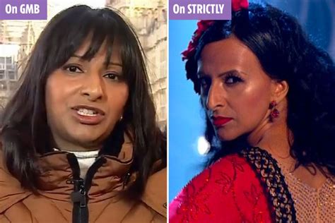Strictlys Ranvir Singh Supported By Kate Garraway As Fans Share Shock At Gmb Stars Glam