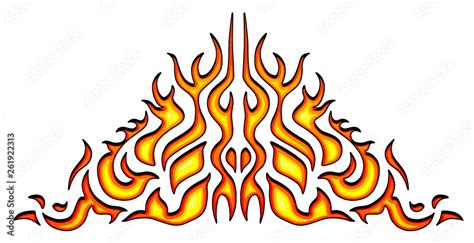 Printable Flame Decals