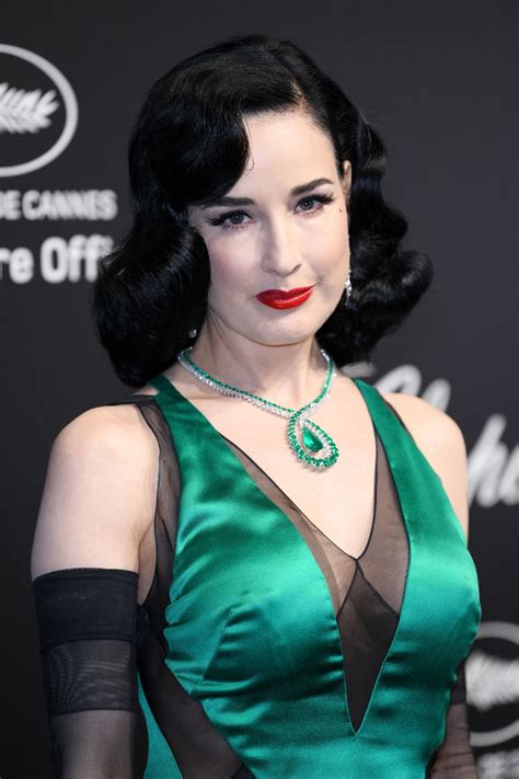 She is known for her work on the death of salvador dali (2005). Dita Von Teese At chopard party at 2019 cannes film ...