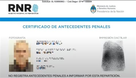 Solicitar Certificado De Antecedentes Penales En Argentina