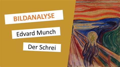 Der Schrei Edvard Munch Gemälde Beschreibung And Interpretation