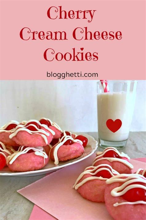 Cherry Cream Cheese Cookies