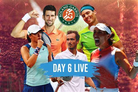 French Open Day Live Novak Djokovic Rafael Nadal Alexander Zverev