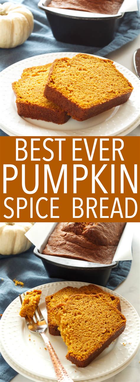 Best Ever Pumpkin Spice Bread The Busy Baker