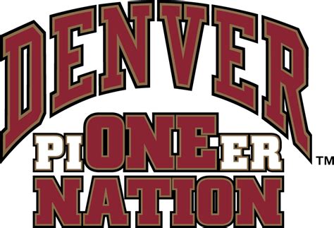 Denver Pioneers Secondary Logo Ncaa Division I D H Ncaa D H