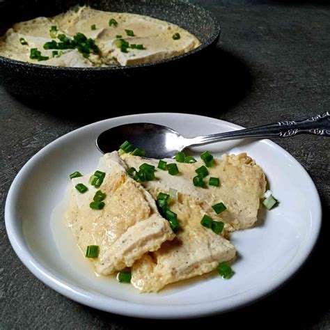 Resep Silken Tofu With Egg Sederhana Rumahan Di Yummy App