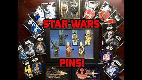 Star Wars Disney Pin Haul D23 Expo 2017 Youtube