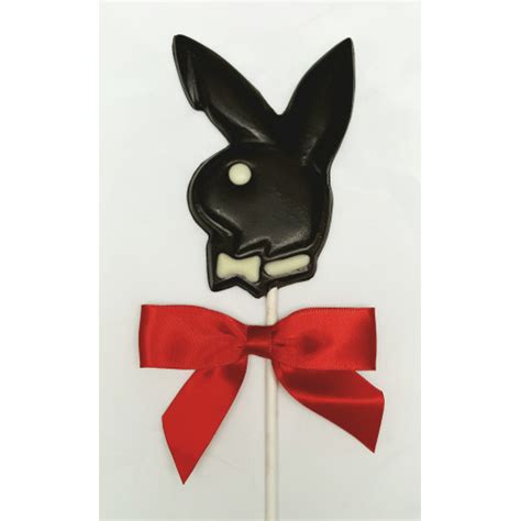 Sexy Chocolate Bunny Lolly