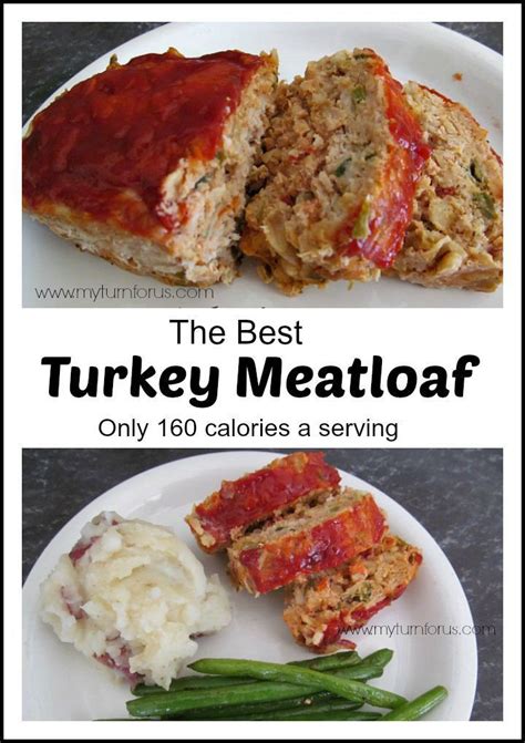 Keto meatloaf can be just as juicy and flavorful as the one you've always loved! Low Fat Meatloaf - Ground Turkey Meatloaf with simple ...