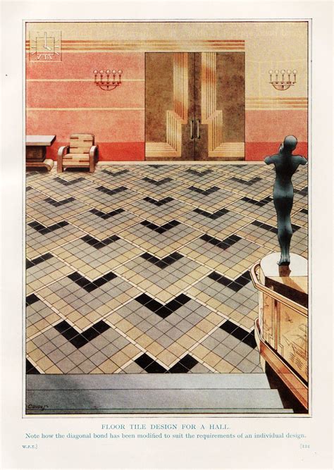 Hans Van Lemmen Historical Tiles Art Deco Tiles