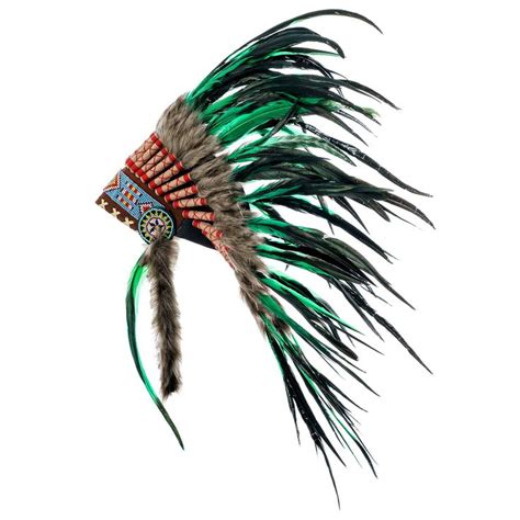 Novum Crafts Feather Headdress Native American Indian Inspired