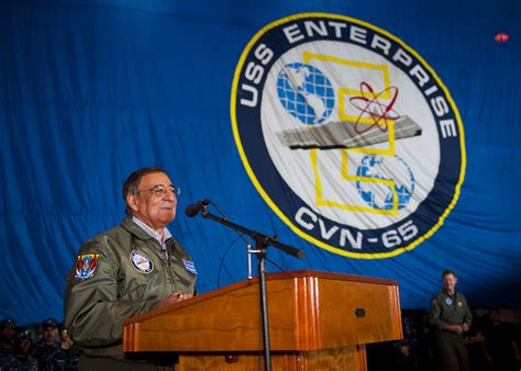 Secretary Of Defense Leon E Panetta Speaks To Sailors Flickr