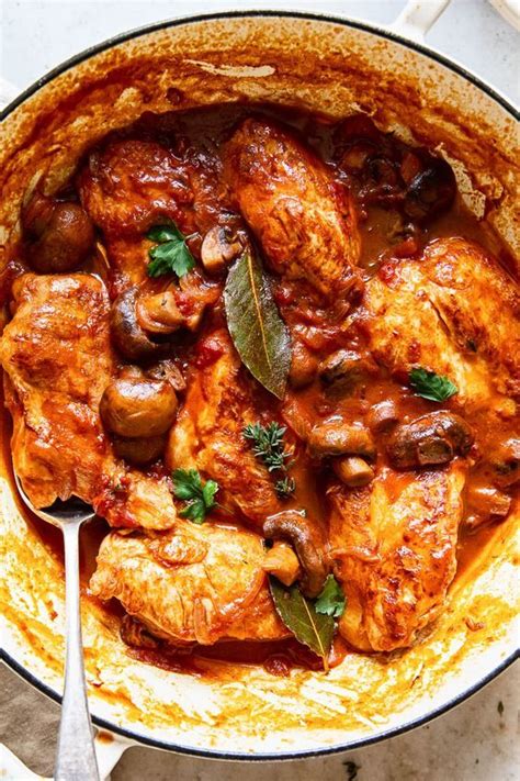 CHICKEN CHASSEUR RECIPE | Grace Delicious #chicken ...
