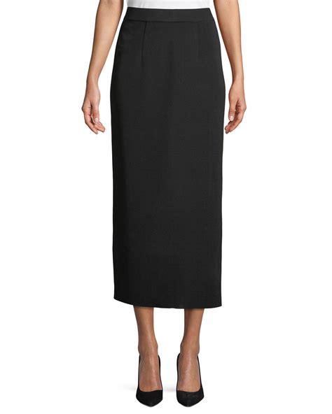 Misook Plus Size Long Straight Skirt Neiman Marcus