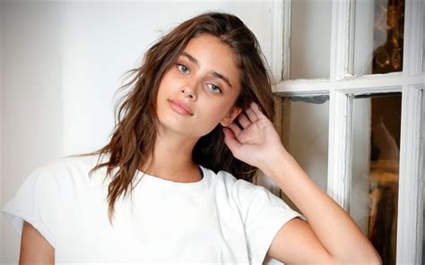 Download Wallpapers Taylor Hill American Top Models Beauty Victorias