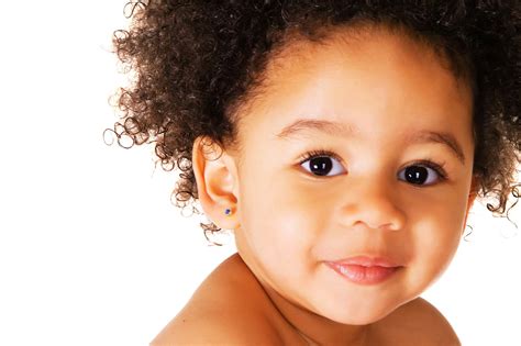 Cute little girls wearing new hairstyle. Black Baby Hair Care Tips for New Moms - CARA B Naturally
