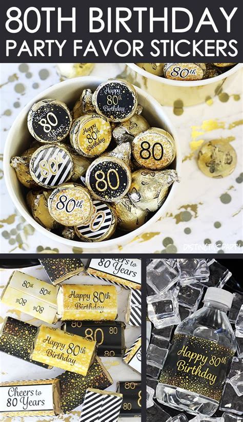 Mens Birthday Party Favors 80th Birthday Party Decorations 75th