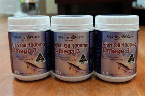 Omega 3 healthy care fish oil 1000mg + krill oil 400 capsules. Dầu cá Omega 3 Healthy Care Natural Wild Cold Water Fish ...