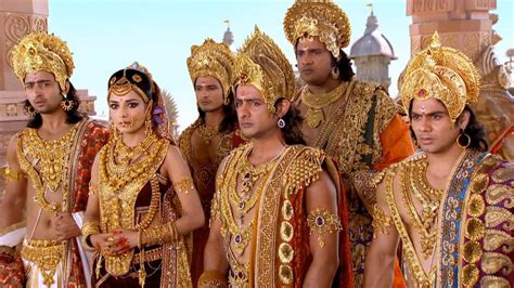 Draupadi And Pandavas Mahabharata Tv Series 2013
