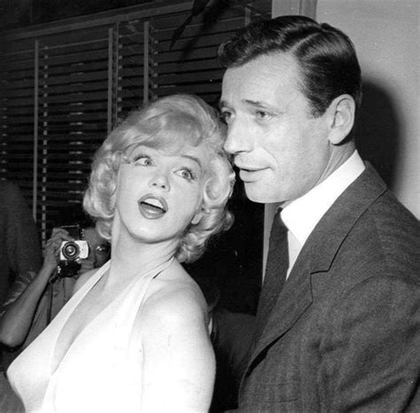 Marilyn Monroe And Yves Montand In 1960 Actrices Bonitas Glamour De