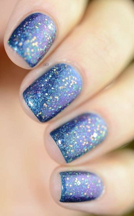 89 Glitter Nail Art Designs For Shiny And Sparkly Nails