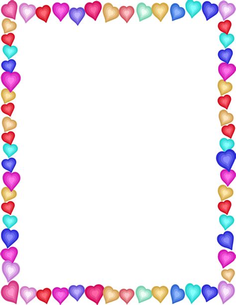Medium Image Borders And Frames Valentine Clipart Pinclipart The Best