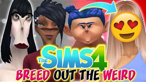 The Sims 4 Breed Out The Weird Challenge Extreme Slider Edition