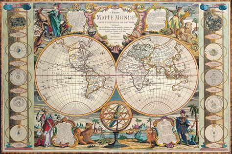 7 Of The Most Beautiful Maps In History Faena Old Map