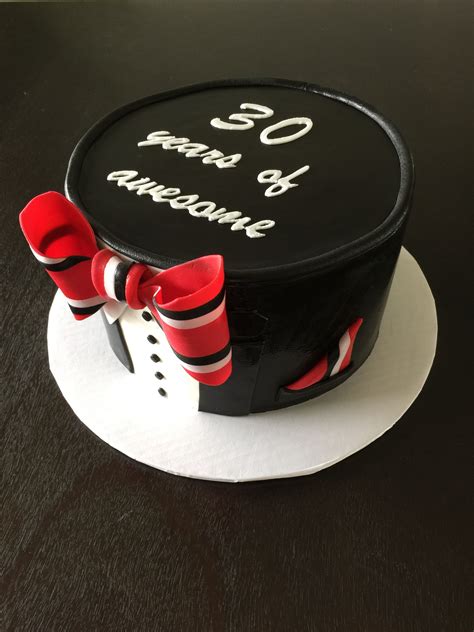 Birthdaycake Boys Cake Gentleman Cake 30th Birthday Cake