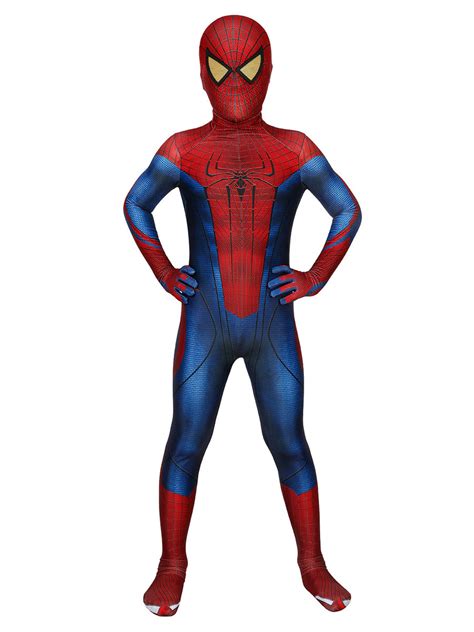 Spider Man The Amazing Spider Man Cosplay Costume Marvel Film Cosplay Jumpsuit Carnival
