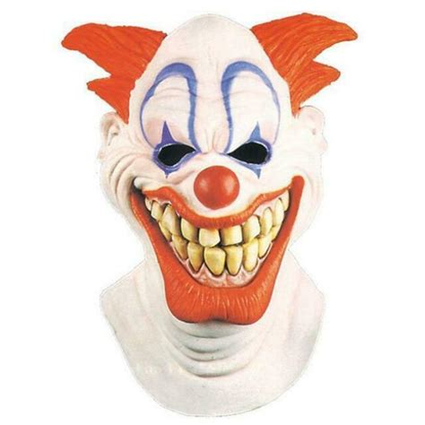Clown Latex Mask Adult Halloween Accessory Multicolor One Size For Sale Online Ebay