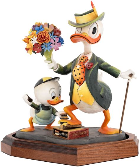 Donald is vacationing at a dude ranch. Hake's - CARL BARKS DONALD DUCK "DUDE FOR A DAY" LIMITED ...