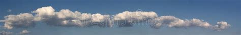 Panorama Long Cloud Stock Image Image Of Cloud Cloudlet 16082073