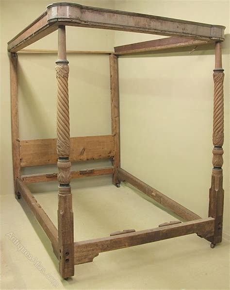 Mahogany Four Poster Bed Antiques Atlas