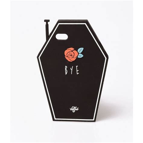 Valfre Black Coffin And Red Rose Silicone Iphone 66s Case 36 Liked On