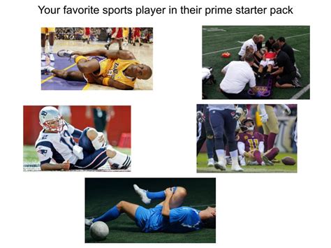 Your Favorite Sports Player In Their Prime Starter Pack R Starterpacks Starter Packs Know
