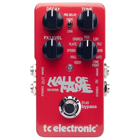 Tc Electronic Hall Of Fame Reverb Pedaal Gear4music