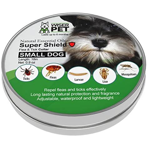 Natural Flea Collar For Small Dogs Prevent Fleas Ticks Lice And