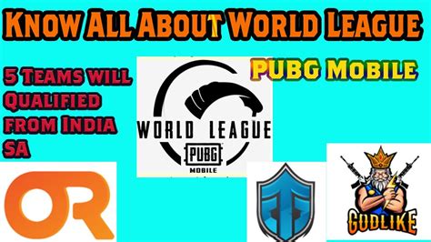 Know All About Pubg Mobile World League 5 Teams Will Be Qualified