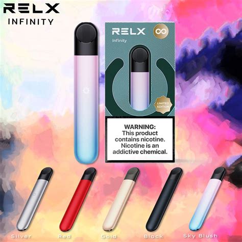 Relx Infinity Sky Blue G Pod Kit Vapeseven