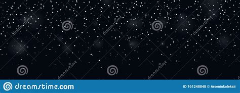 Falling Snow Overlay Stock Vector Illustration Of White 161248848