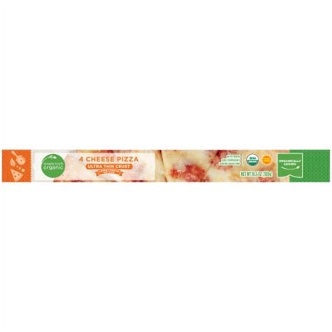 Simple Truth Organic Four Cheese Thin Crust Frozen Pizza 106 Oz