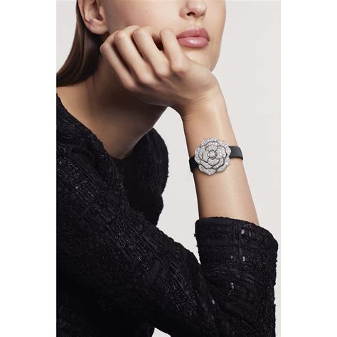 Camélia Jewelry Watch J11777 Chanel