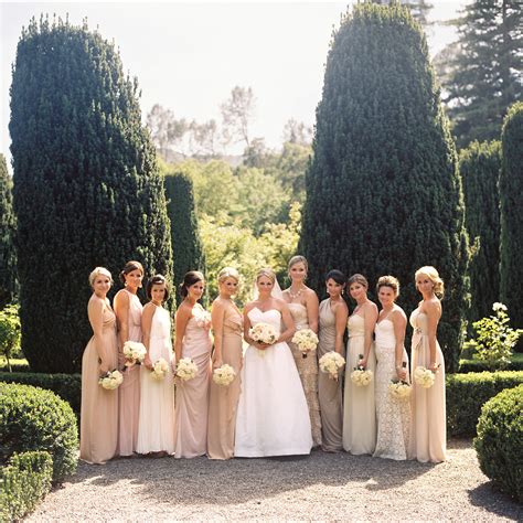 Bridesmaids From Real Weddings Martha Stewart Weddings