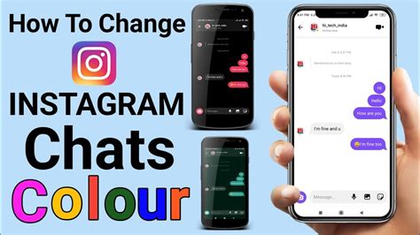 Here is how to change the chat color on instagram How To Change Instagram Chats Colour / Theme || Instagram ...