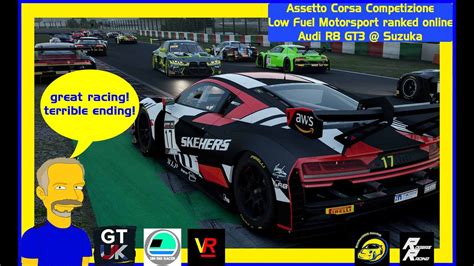 Assetto Corsa Competizione Low Fuel Motorsport Ranked Online Audi