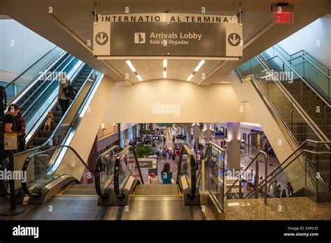 Interior View Of International Terminal At Hartsfield Jackson Atlanta